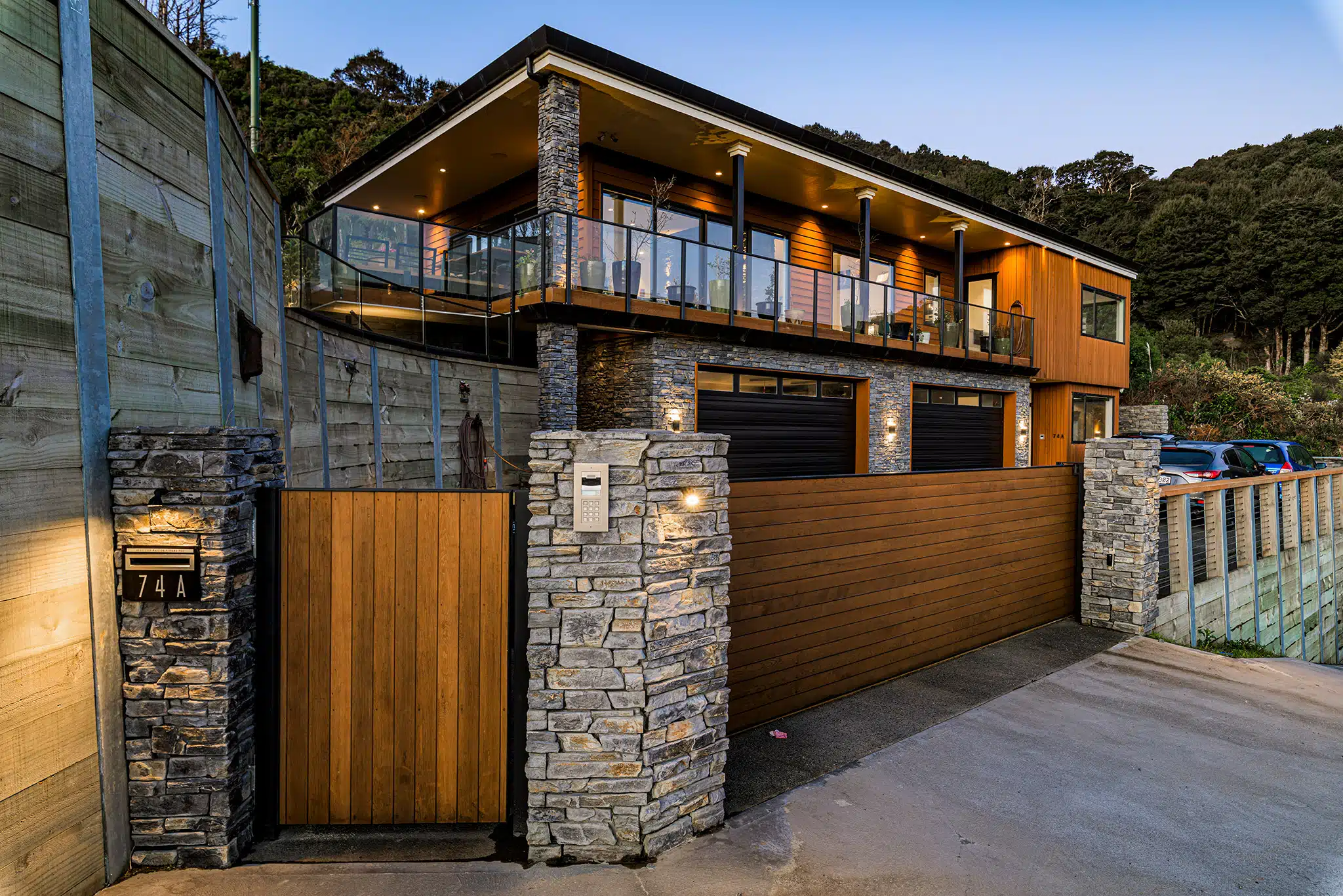 Switch Lighting Wainui House project.