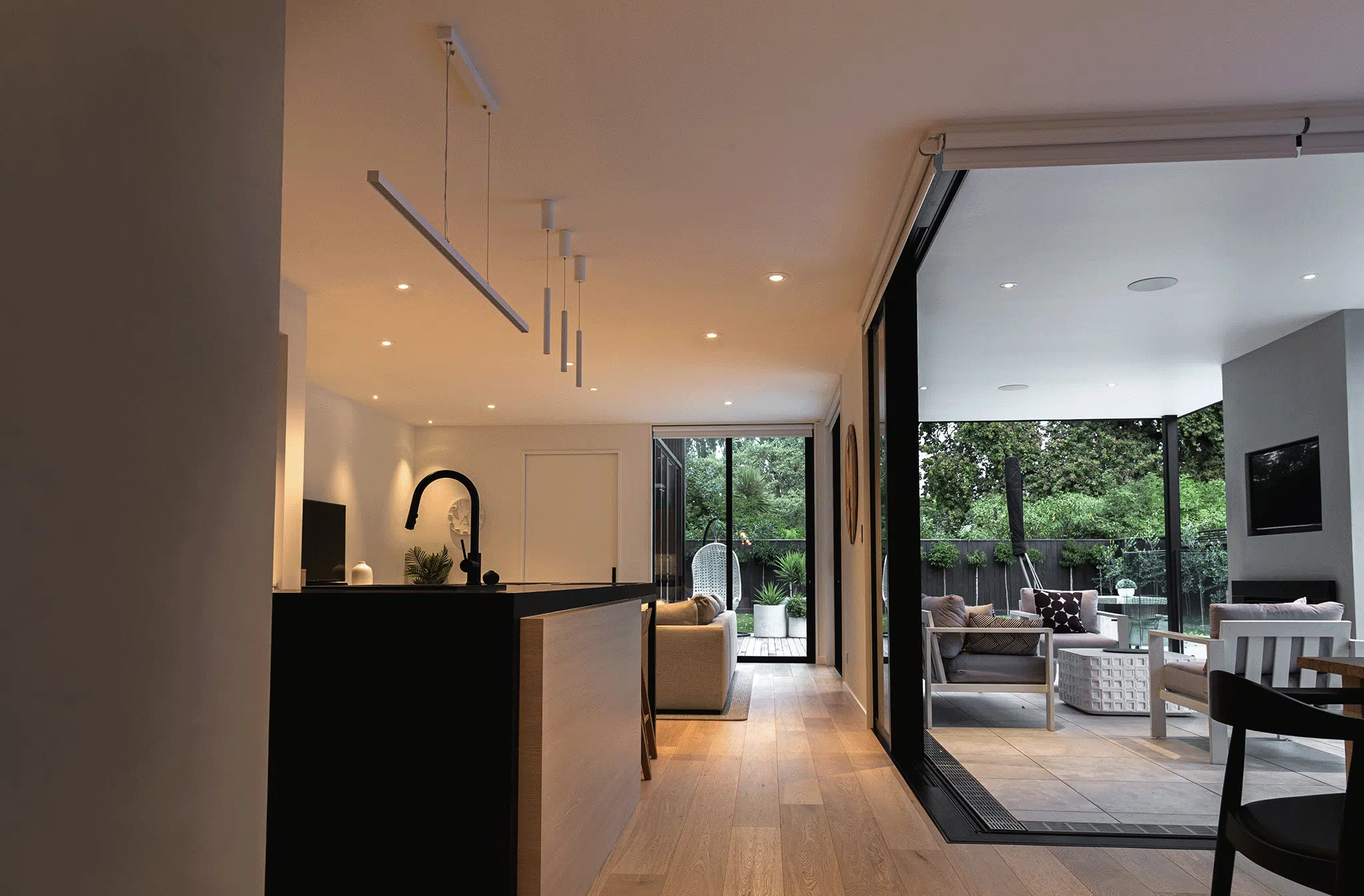 Chch Residence with Switch Lighting,
